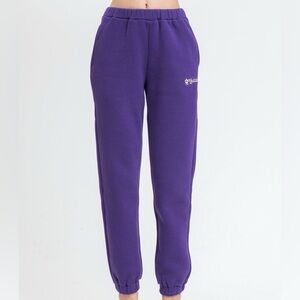 Danielle Guizio Floral Logo Sweatpants Jogger Size XS perfect condition